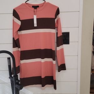 Sanctuary Stripped Ribbed Dress